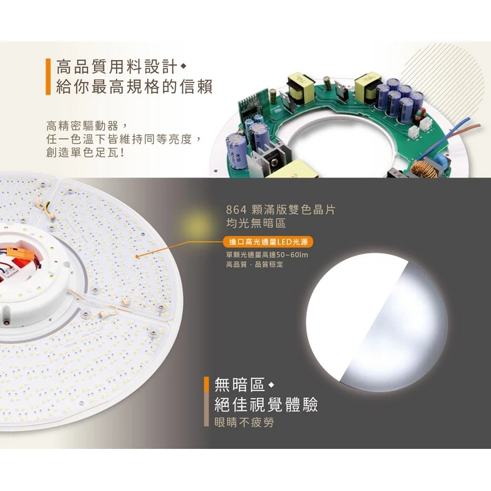 舞光｜ LED 吸頂燈 單色菱鑽吸頂燈 12W 16W 單色非調光 居家 客廳 玄關 走道 房間 主臥 客房