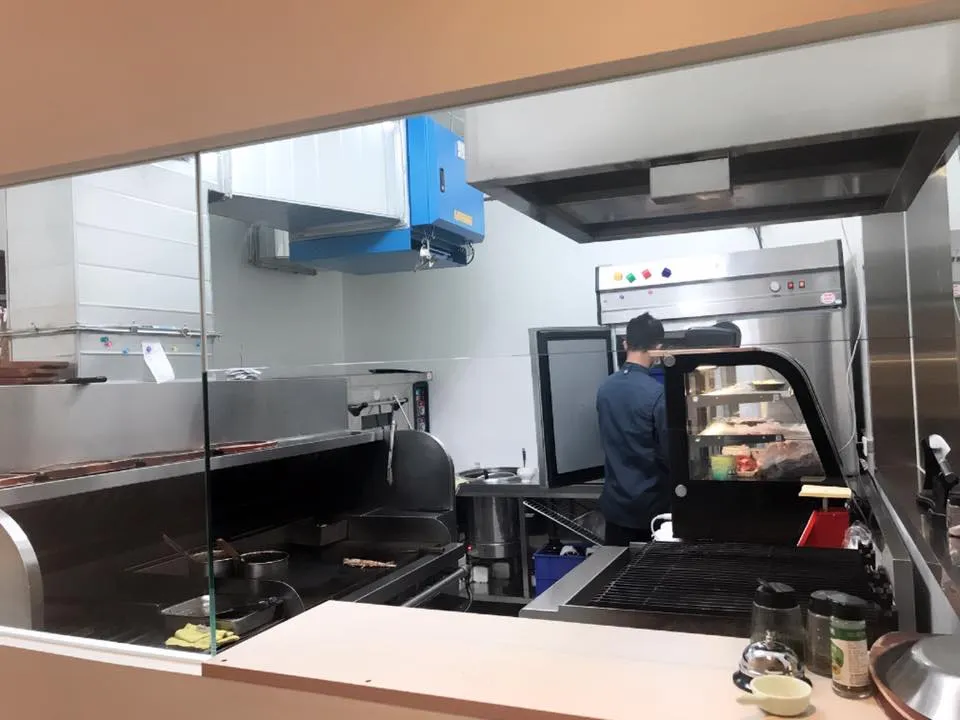 新北市-犇板野火牛排 靜電機安裝