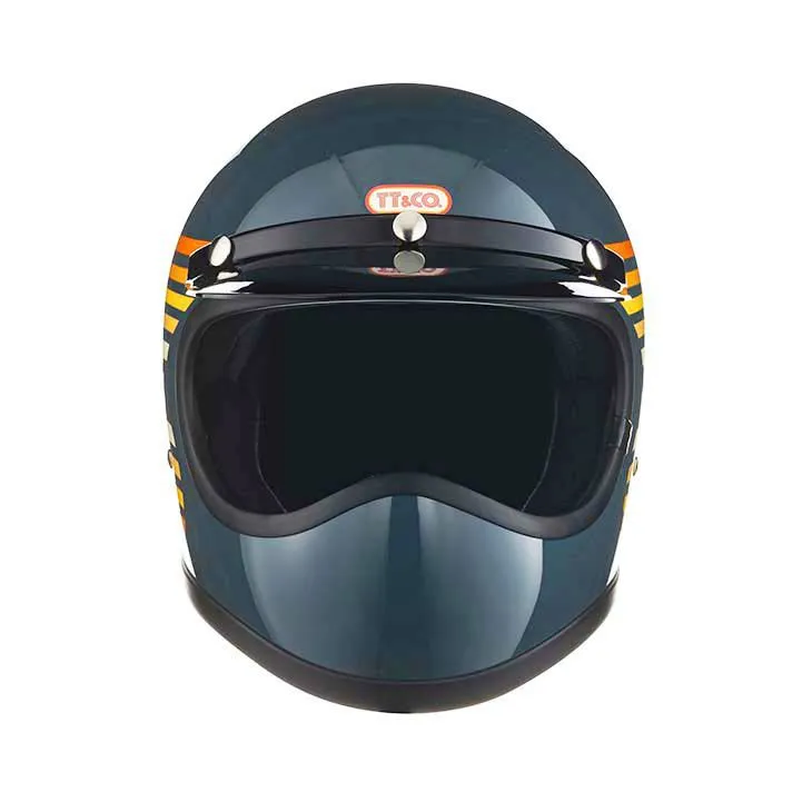 TT 全罩 彩虹 經典藍