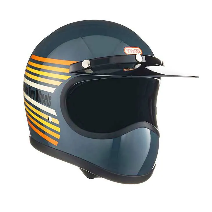 TT 全罩 彩虹 經典藍