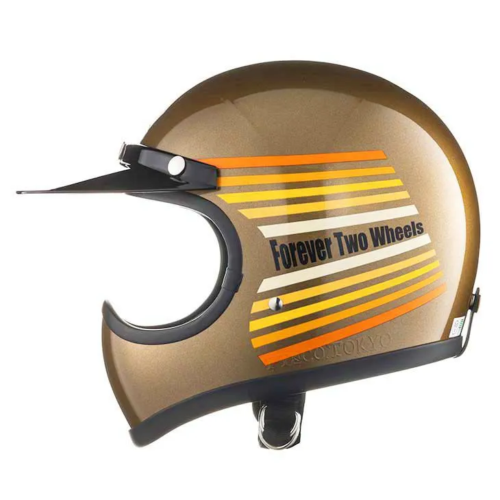 TT 全罩 彩虹 古典金