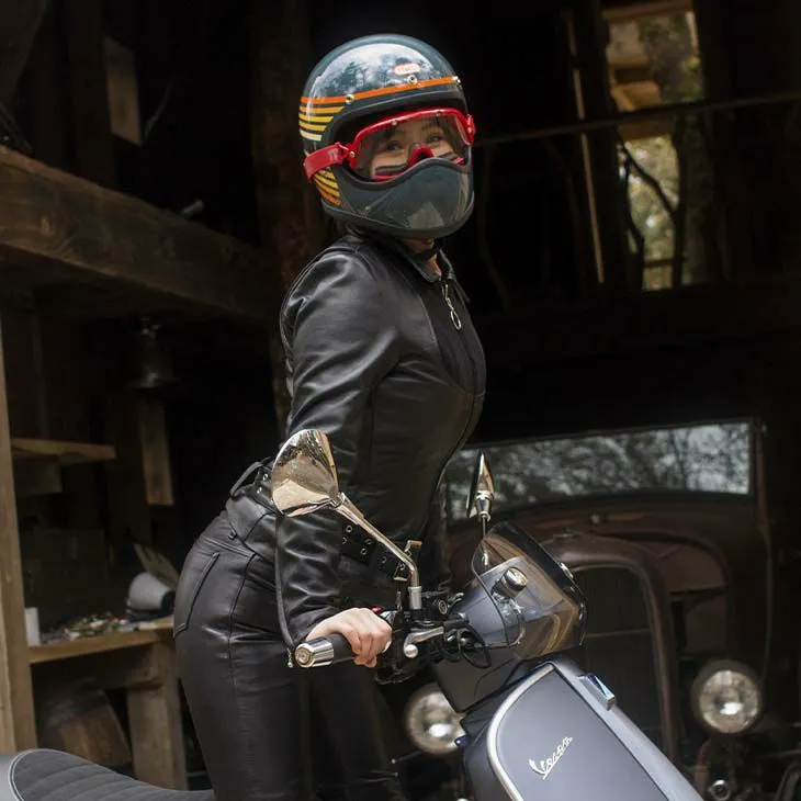 TT 全罩 彩虹 經典藍