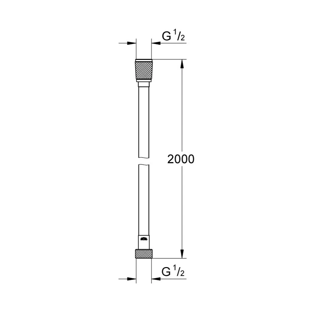 GROHE SILVERFLEX 軟管