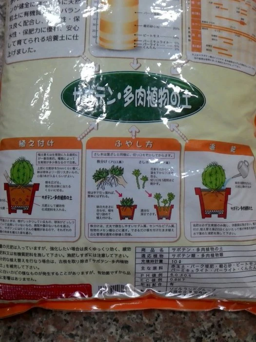 盆景必備介質--日本原裝(多肉植物-仙人掌) 10公升