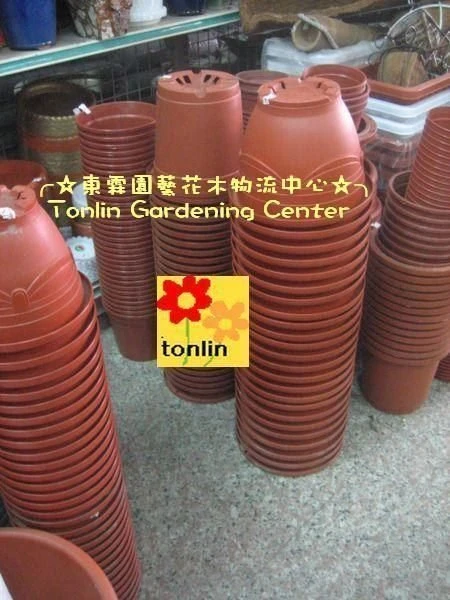 栽培盆(歐洲盆)塑膠紅盆-超值耐用. 耐日晒 