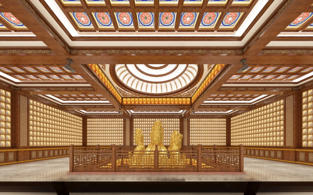 上海蓮花寺觀音.地藏殿