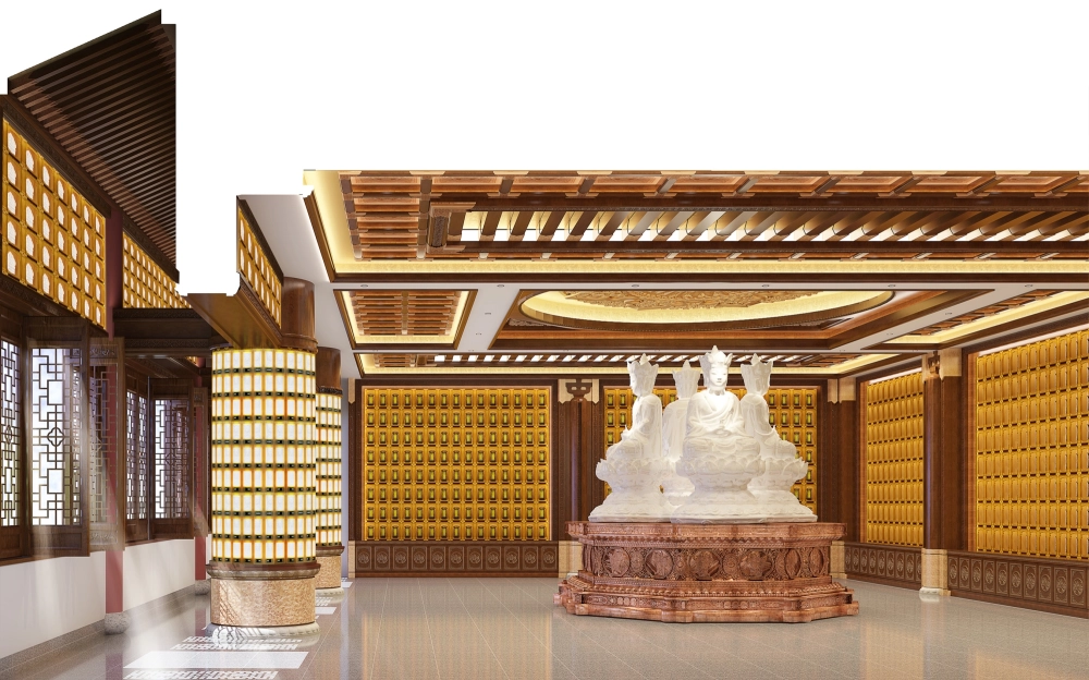 上海蓮花寺觀音.地藏殿