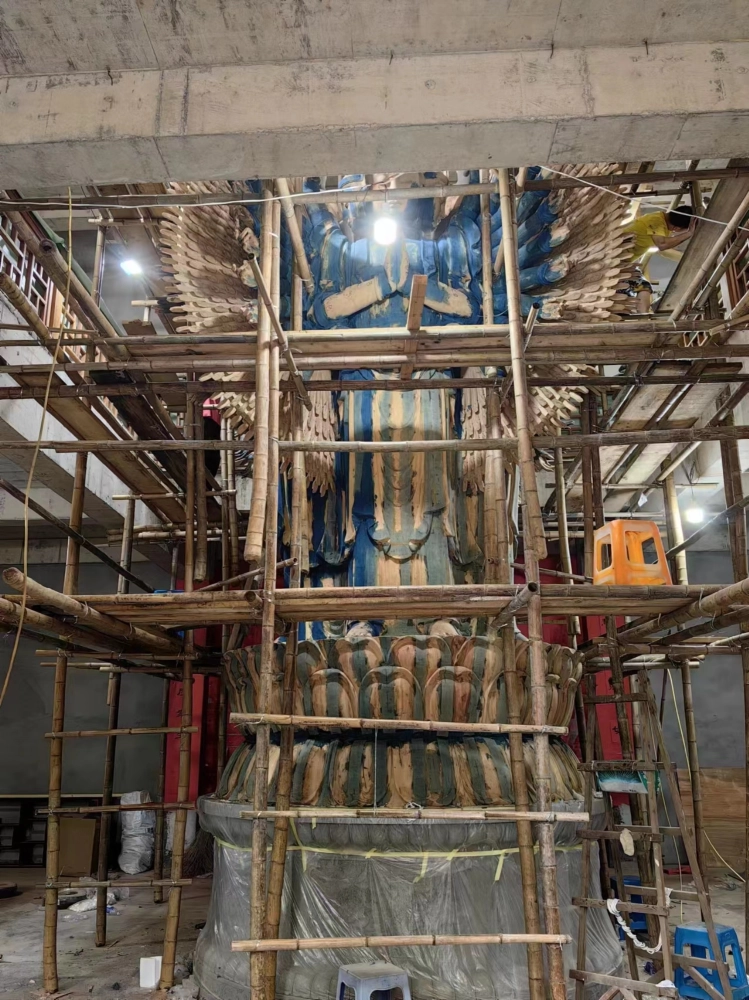 上海蓮花寺千手觀音