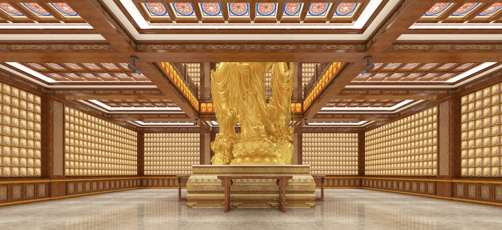 上海蓮花寺觀音.地藏殿