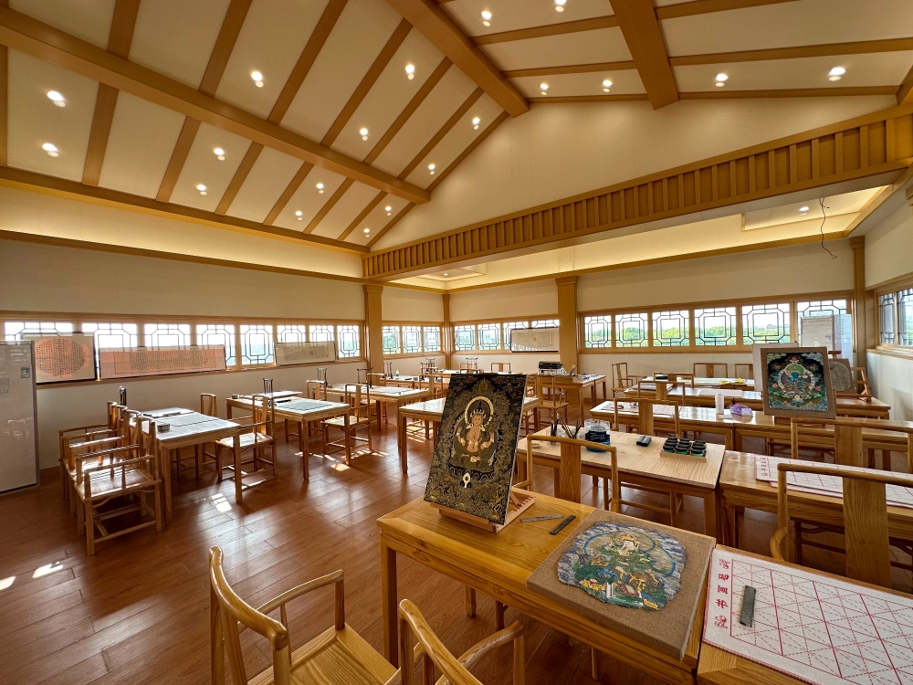 上海蓮花寺抄經室