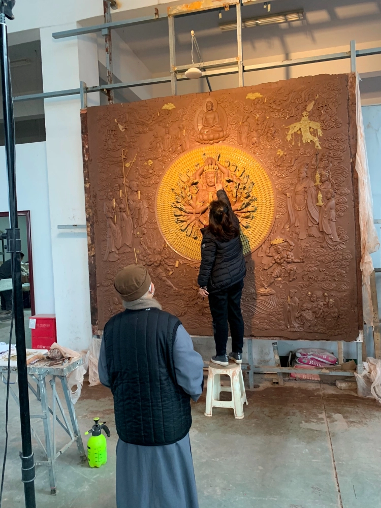 訂製工藝品過程