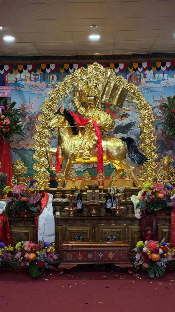 藏傳鑄銅財神訂製