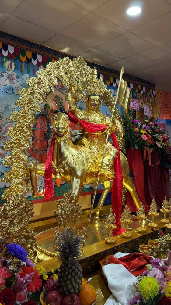 藏傳鑄銅財神訂製