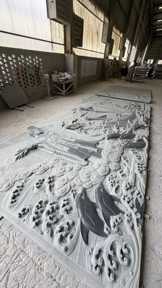 媽祖故事牆浮雕訂製