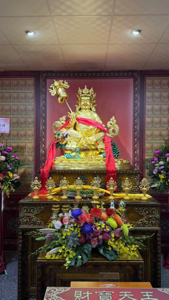 藏傳鑄銅財神訂製