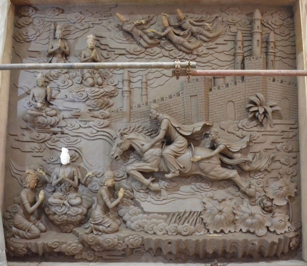 訂製工藝品過程