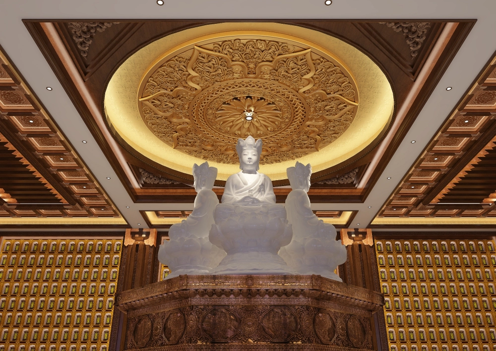 上海蓮花寺觀音.地藏殿