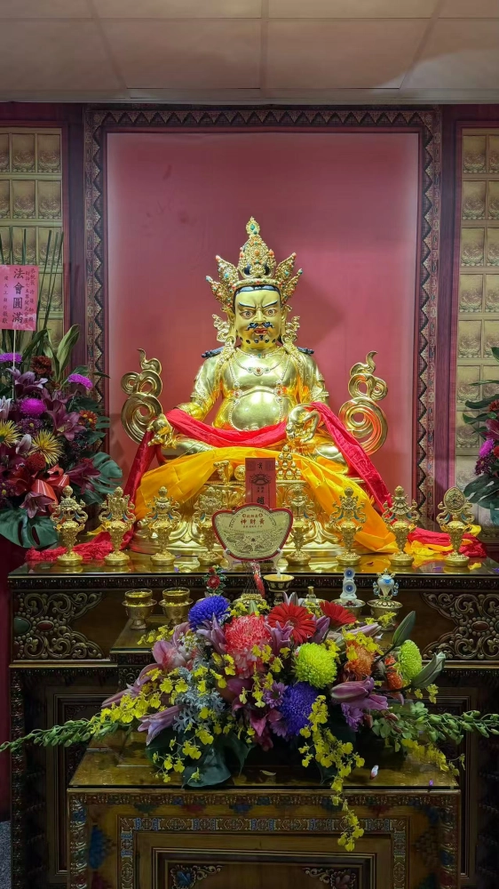 藏傳鑄銅財神訂製