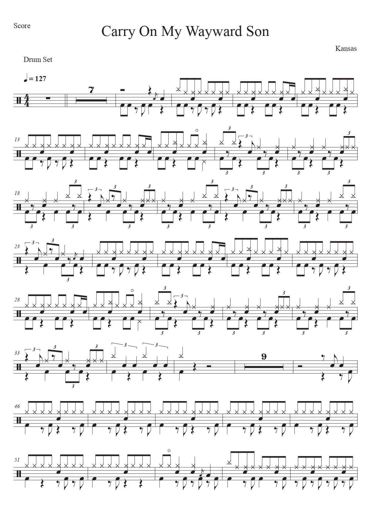 Carry On My Wayward Son