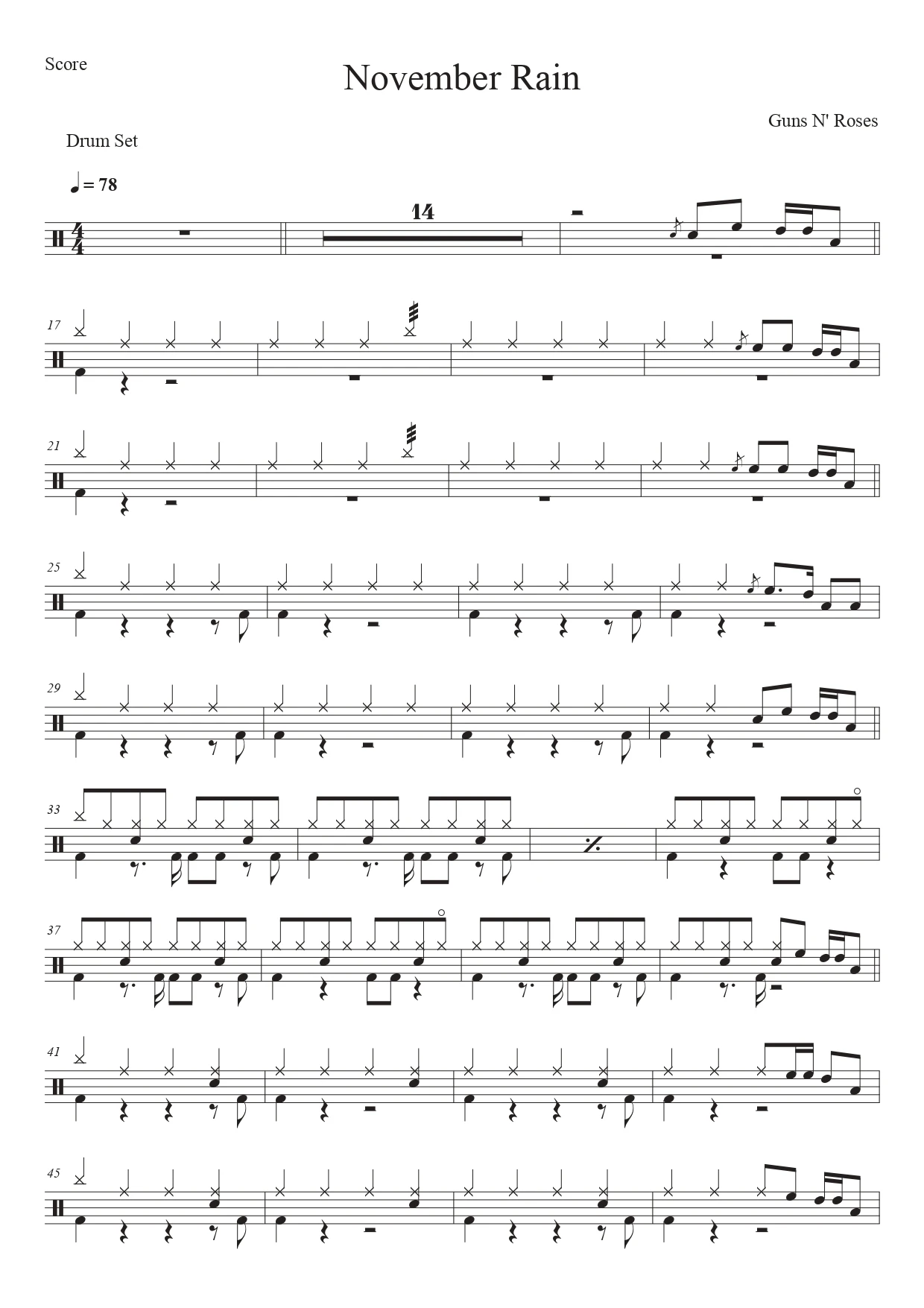 November Rain