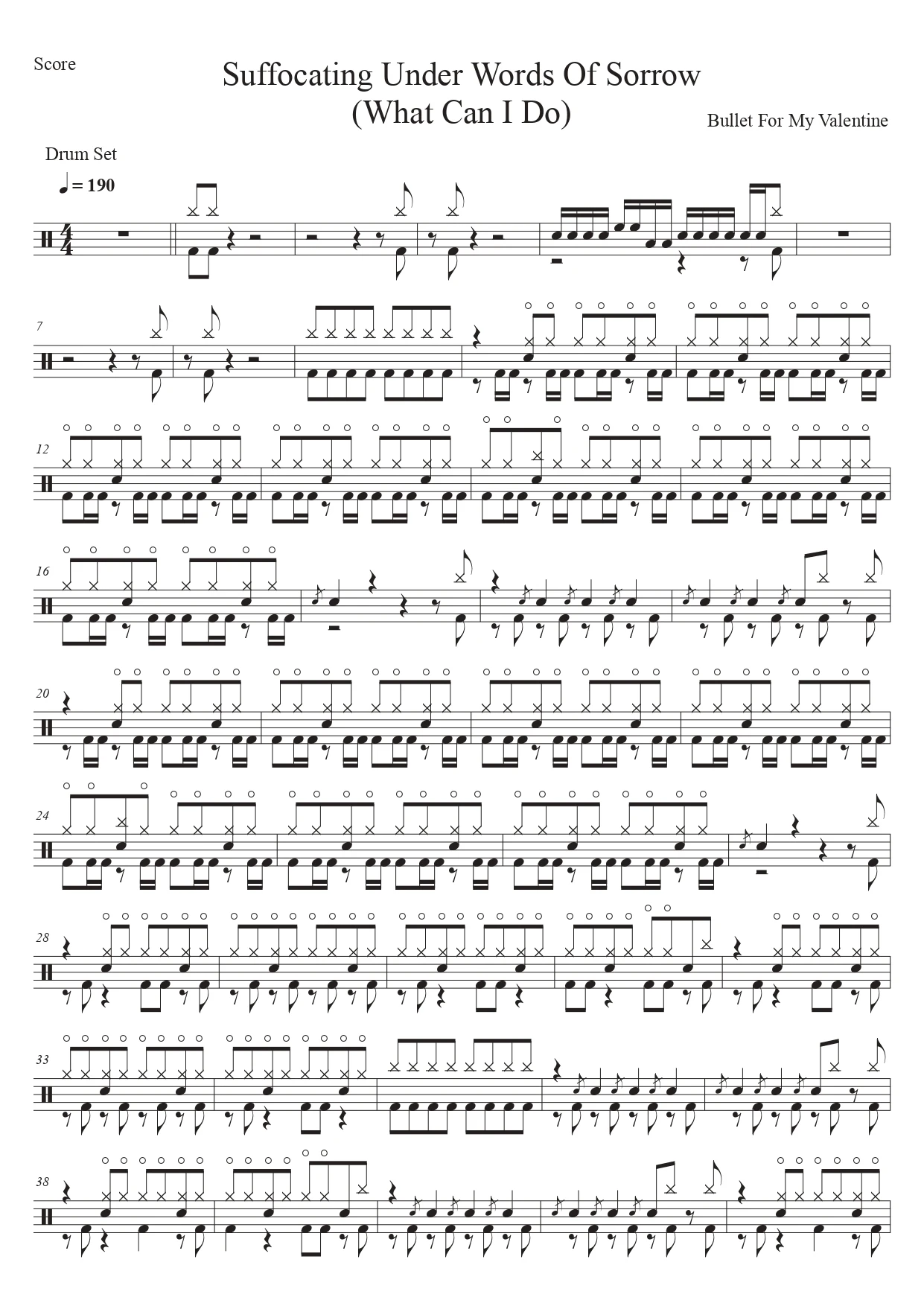 Suffocating Under Words Of Sorrow (What Can I Do)
