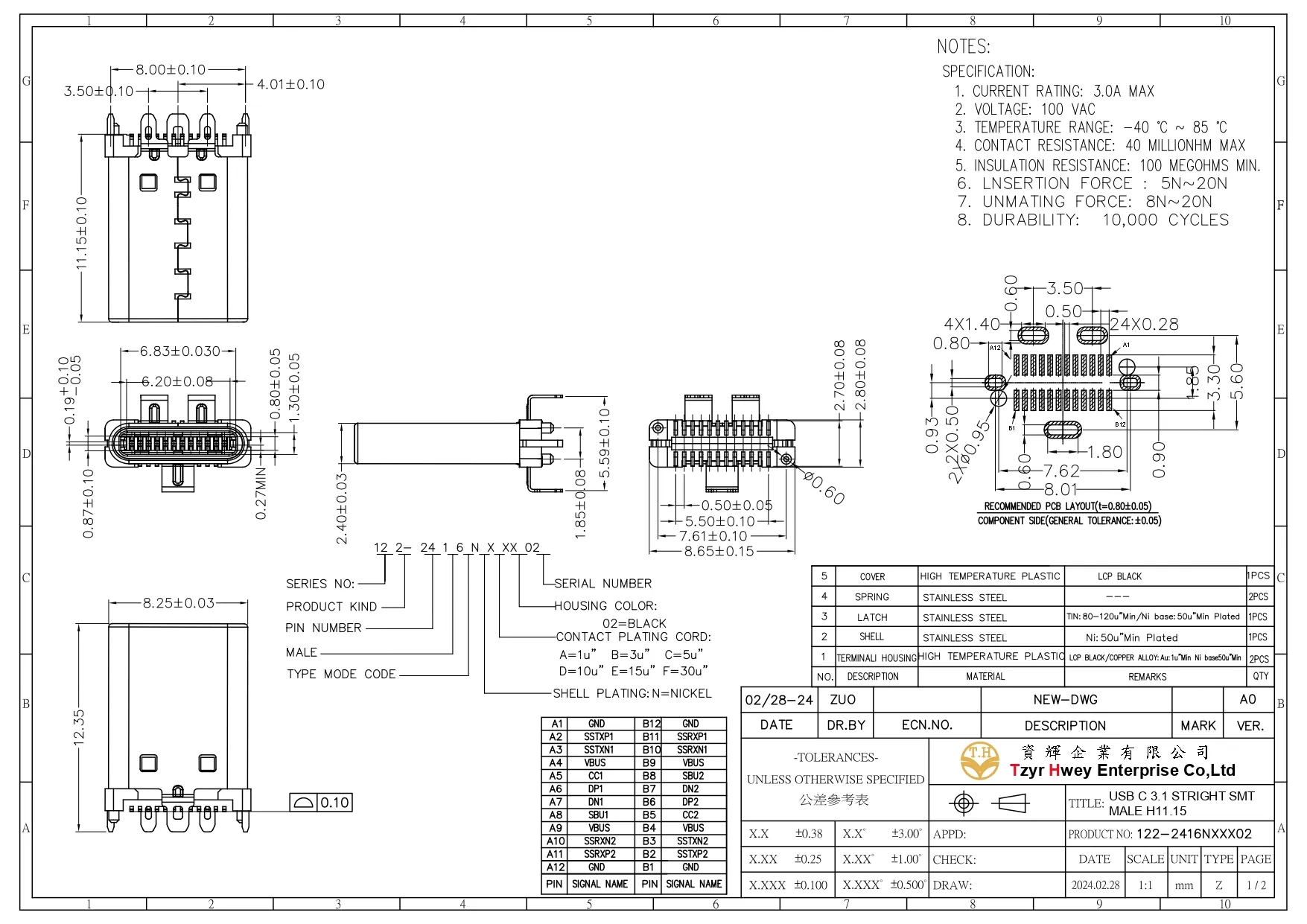 USB C 3.1 STRIGHT SMT MALE H11.15.pdf