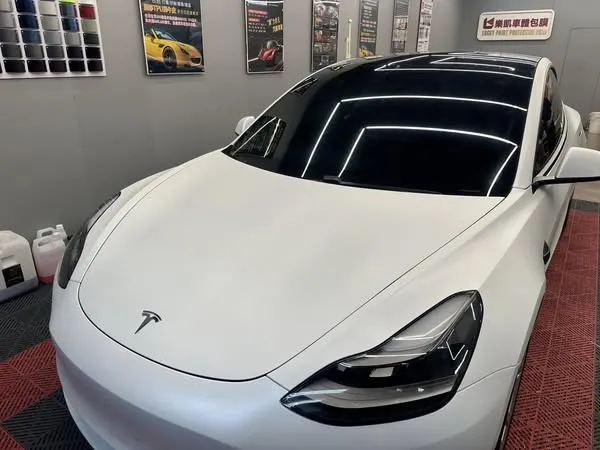 TESLA model 3 細紋修復漆面保護膜