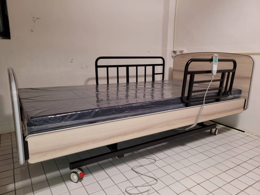 暖心電動床，搭配4D透氣分壓床墊