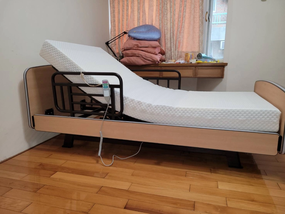 暖心電動床搭配七段式釋壓床墊