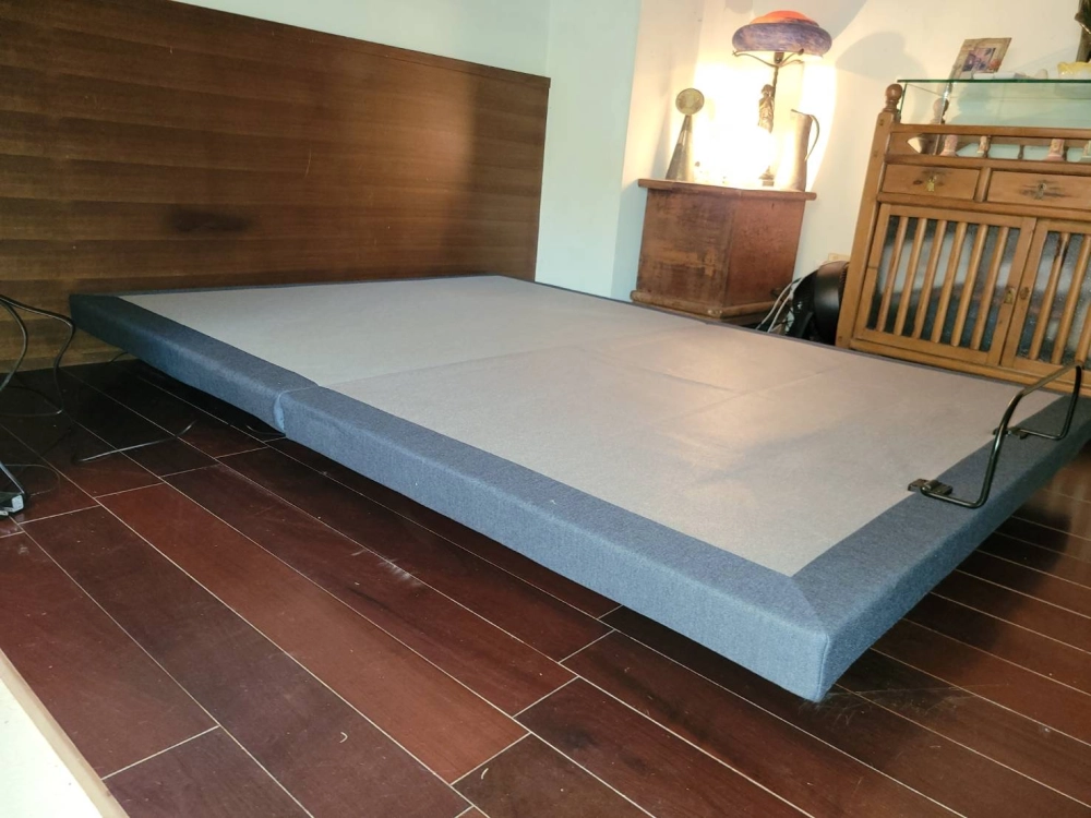 美國規格QN電動床架（震動按摩功能）搭配席夢思床墊