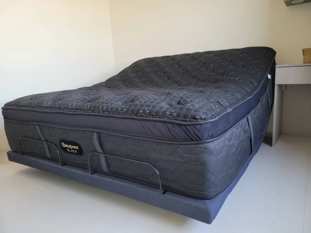 美國規格CK電動床架（震動按摩功能）搭配席夢思床墊