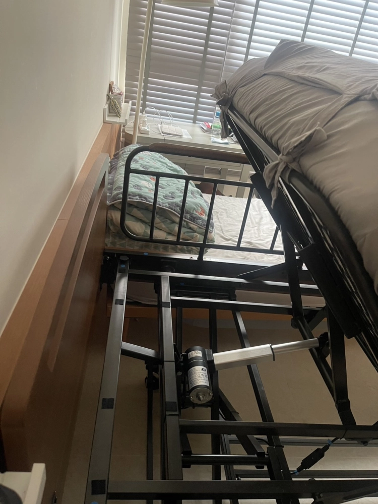 #四馬達電動床,搭配七段式釋壓床墊