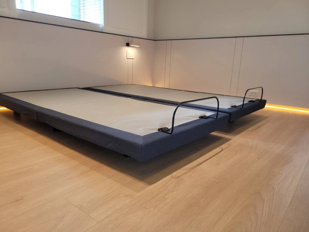 美規震動按摩電動調整床架》單人二張合併