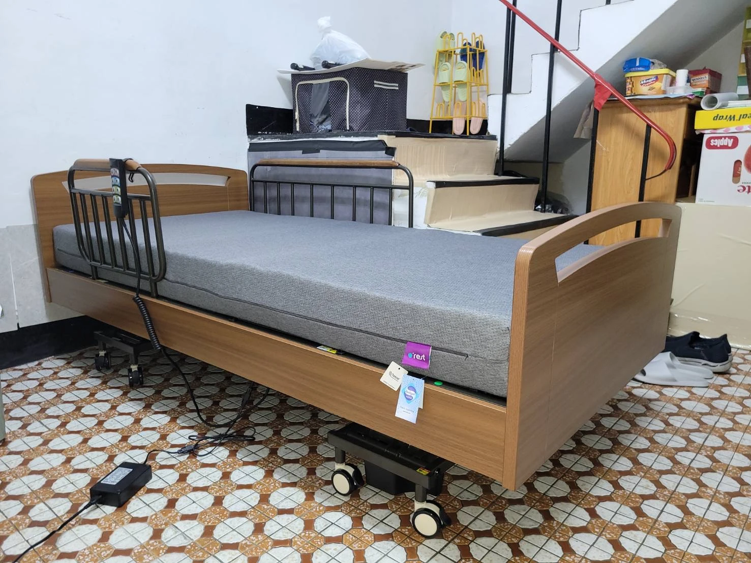 樂匠居家照顧床+七段式釋壓床墊《厚15公分》