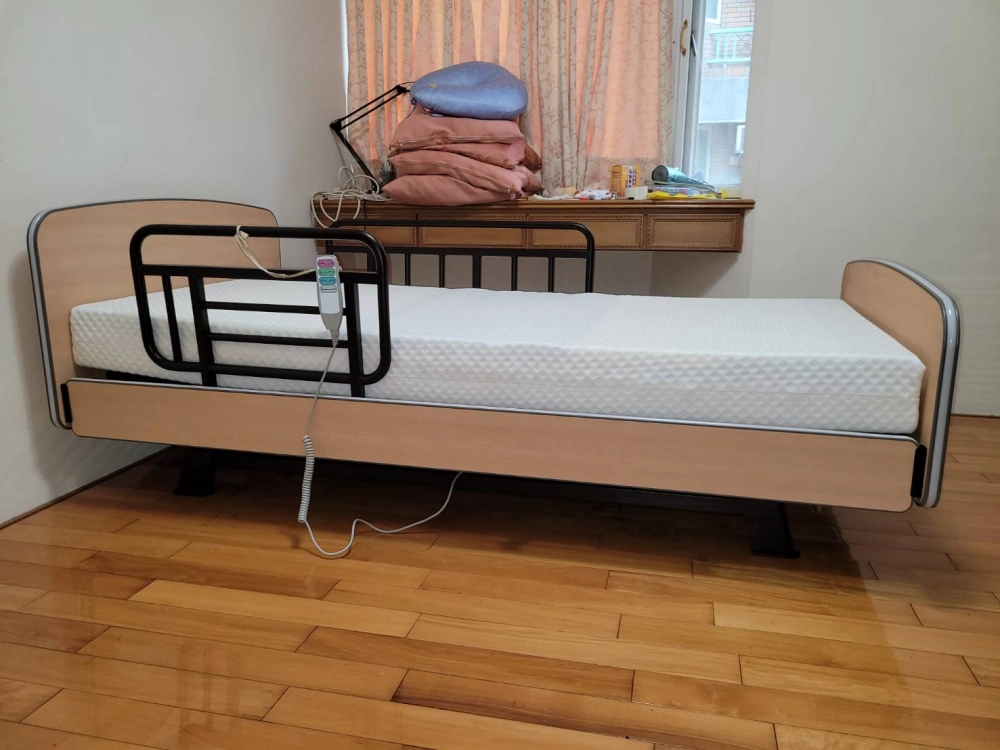 暖心電動床搭配七段式釋壓床墊