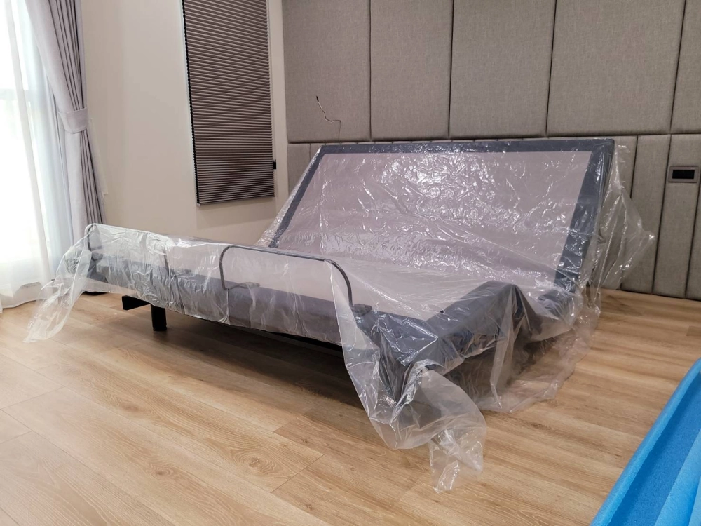 恭喜李先生新居落成！感謝李先生選訂美國規格CK電動床架。