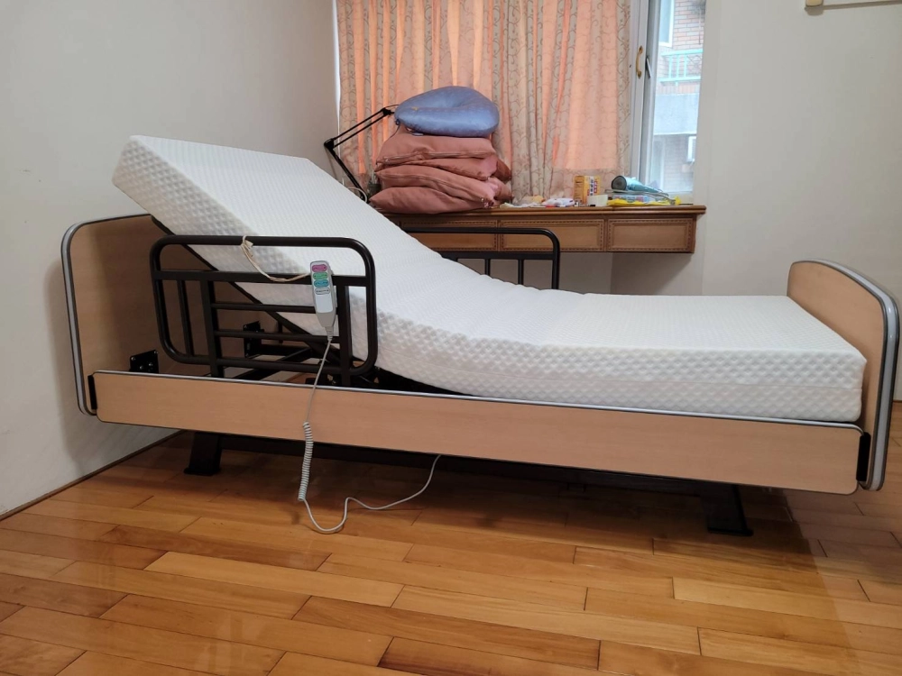 暖心電動床搭配七段式釋壓床墊