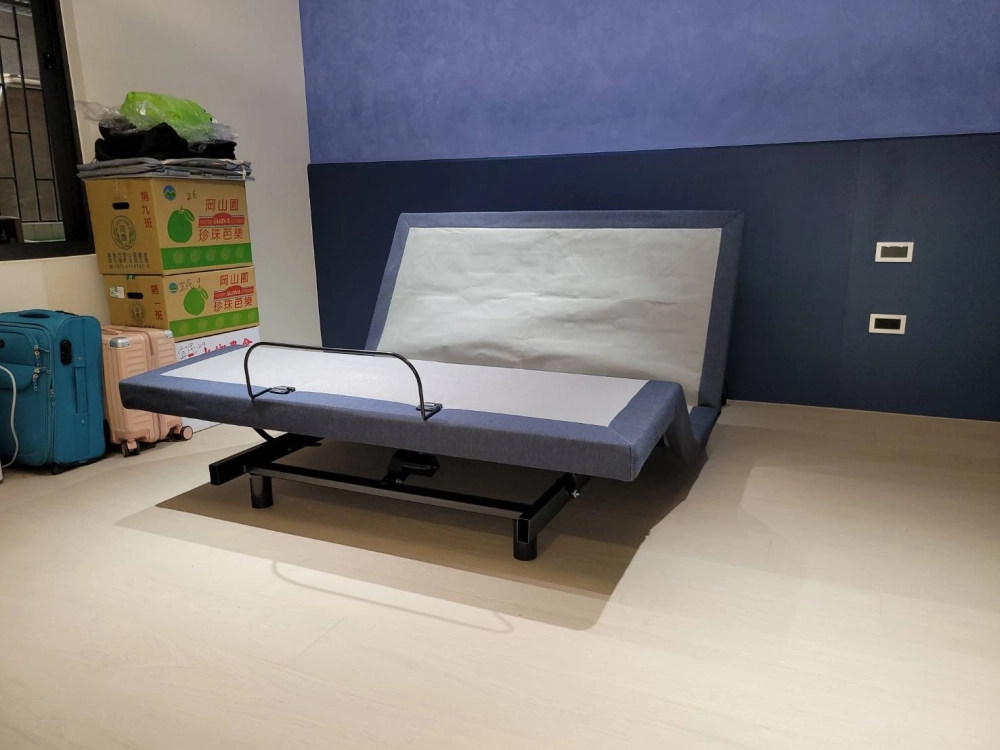 震動按摩功能電動床架》美國規格QN雙人