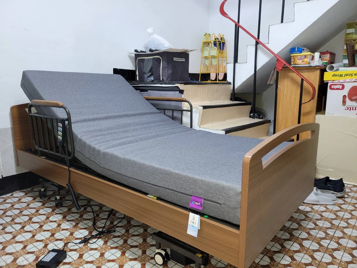 樂匠居家照顧床+七段式釋壓床墊《厚15公分》