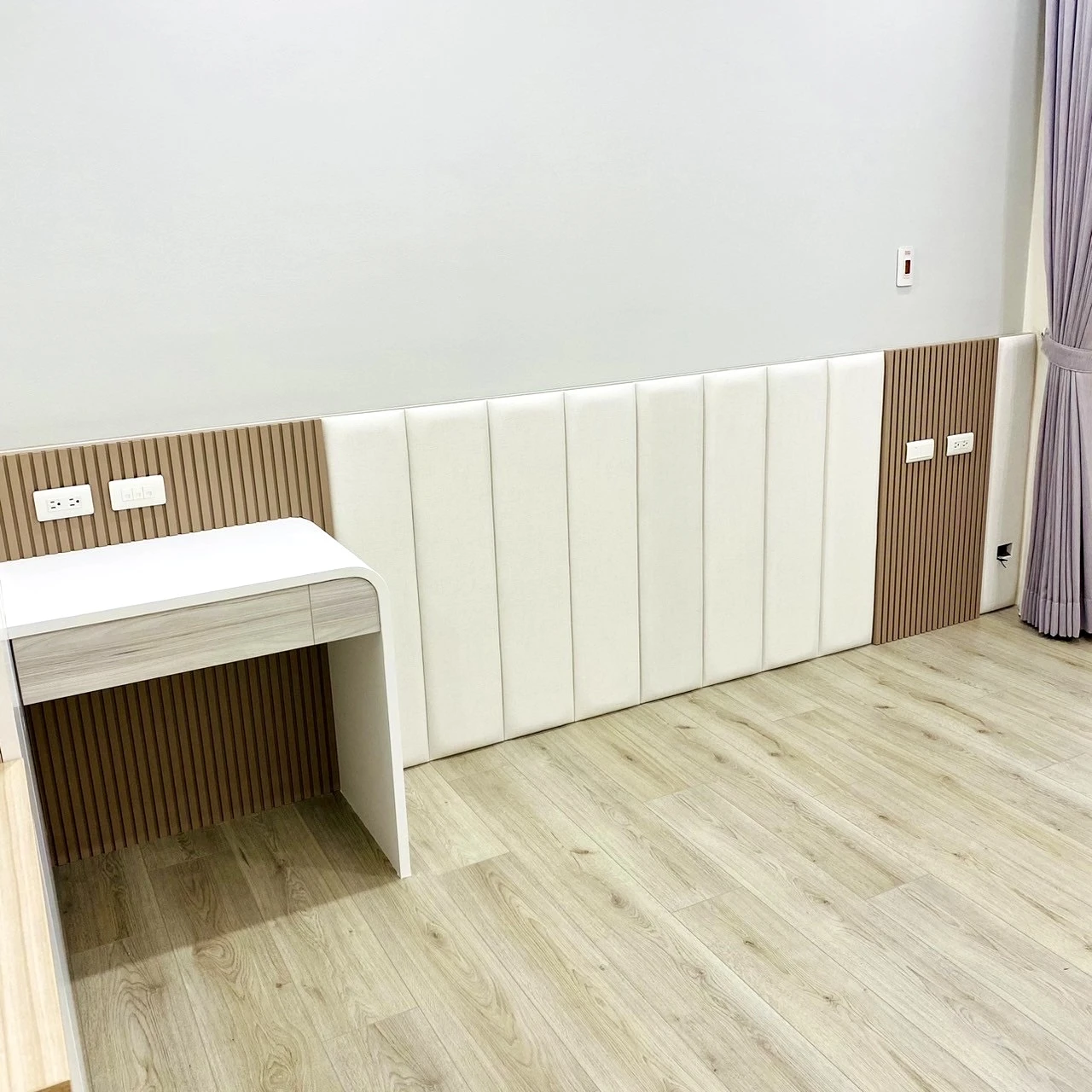 床頭裱布-造型裱板