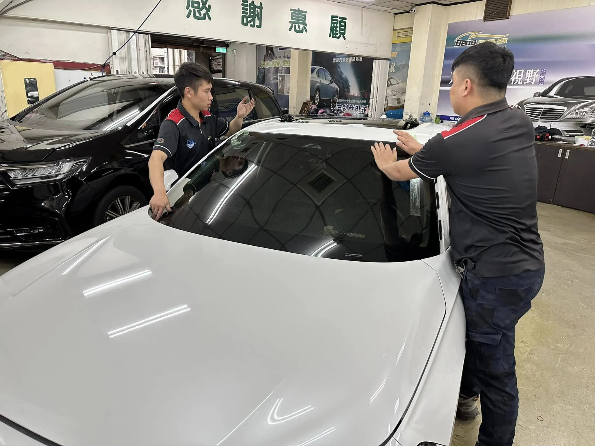施工項目:新款CV油電更換前檔