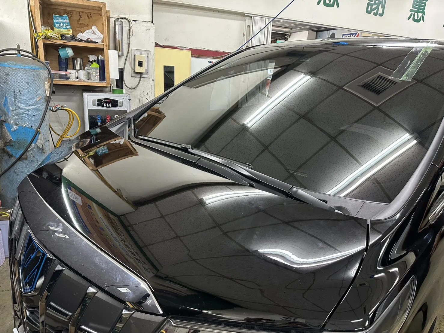 TOYOTA ALPHARD 更換 日本正廠玻璃