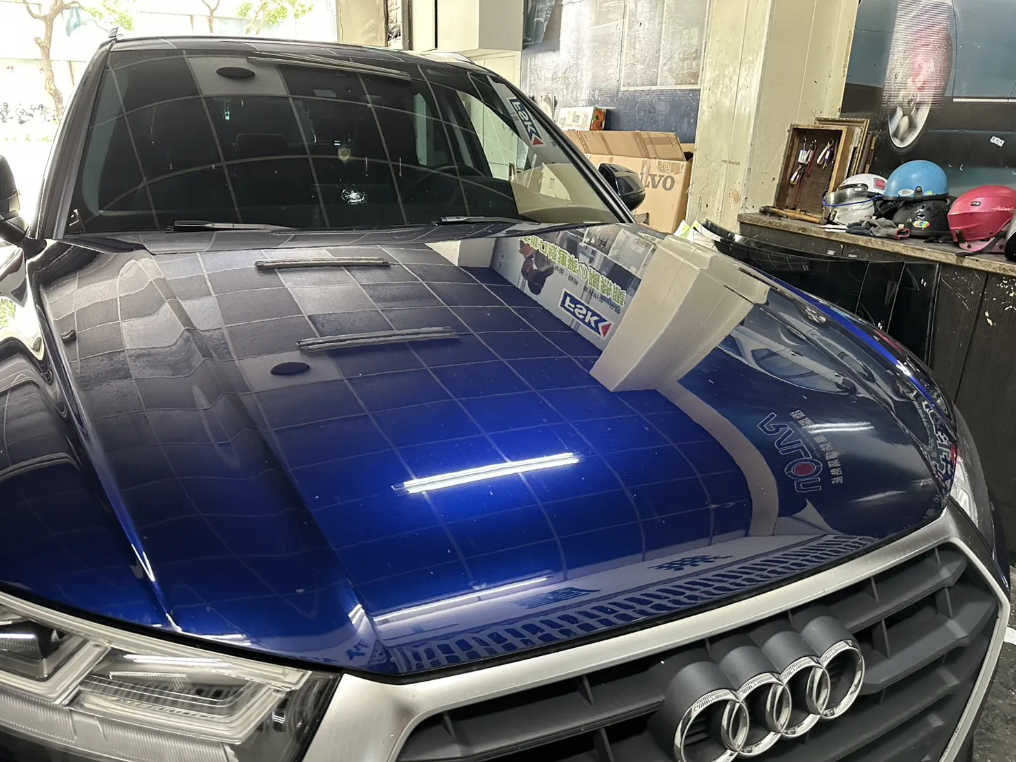 更換原廠玻璃 貼FSK隔熱紙