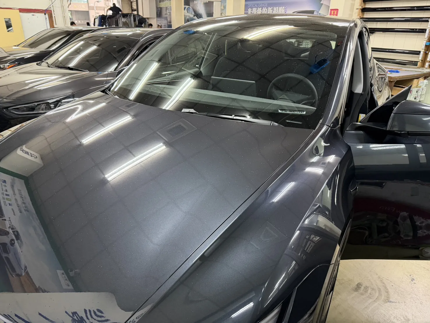 特斯拉新Y/整車貼FSK  隔熱膜-台中隔熱紙/台中特斯拉隔熱紙