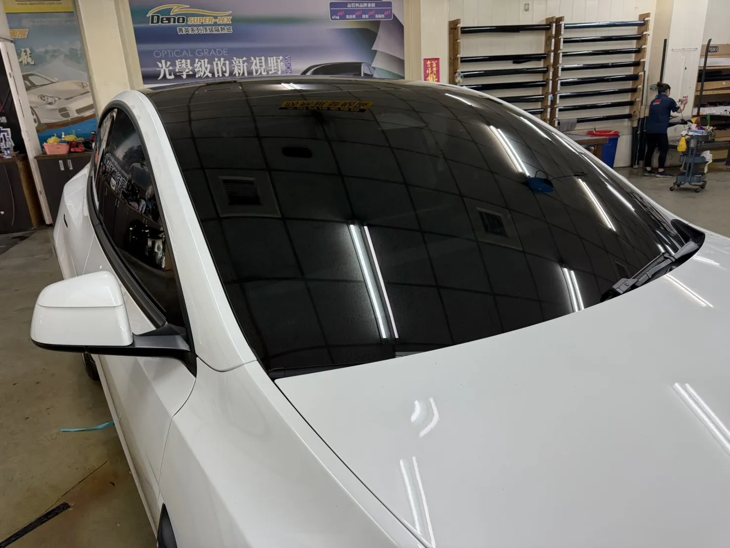 特斯拉新貼ZX量子膜 全車系