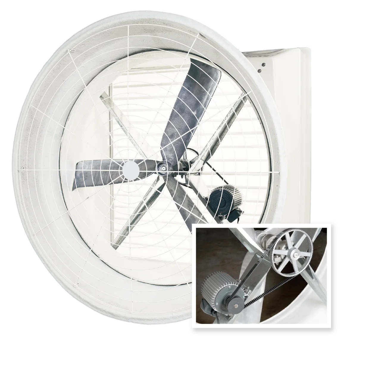 S007-三葉鋁合金葉片時規皮帶式