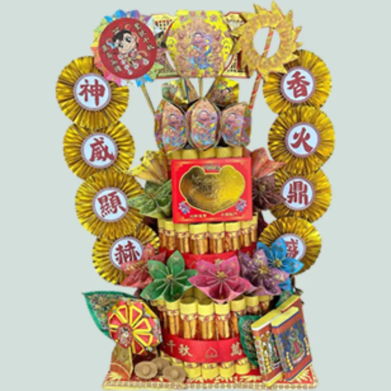 【課程】壽金蛋糕花