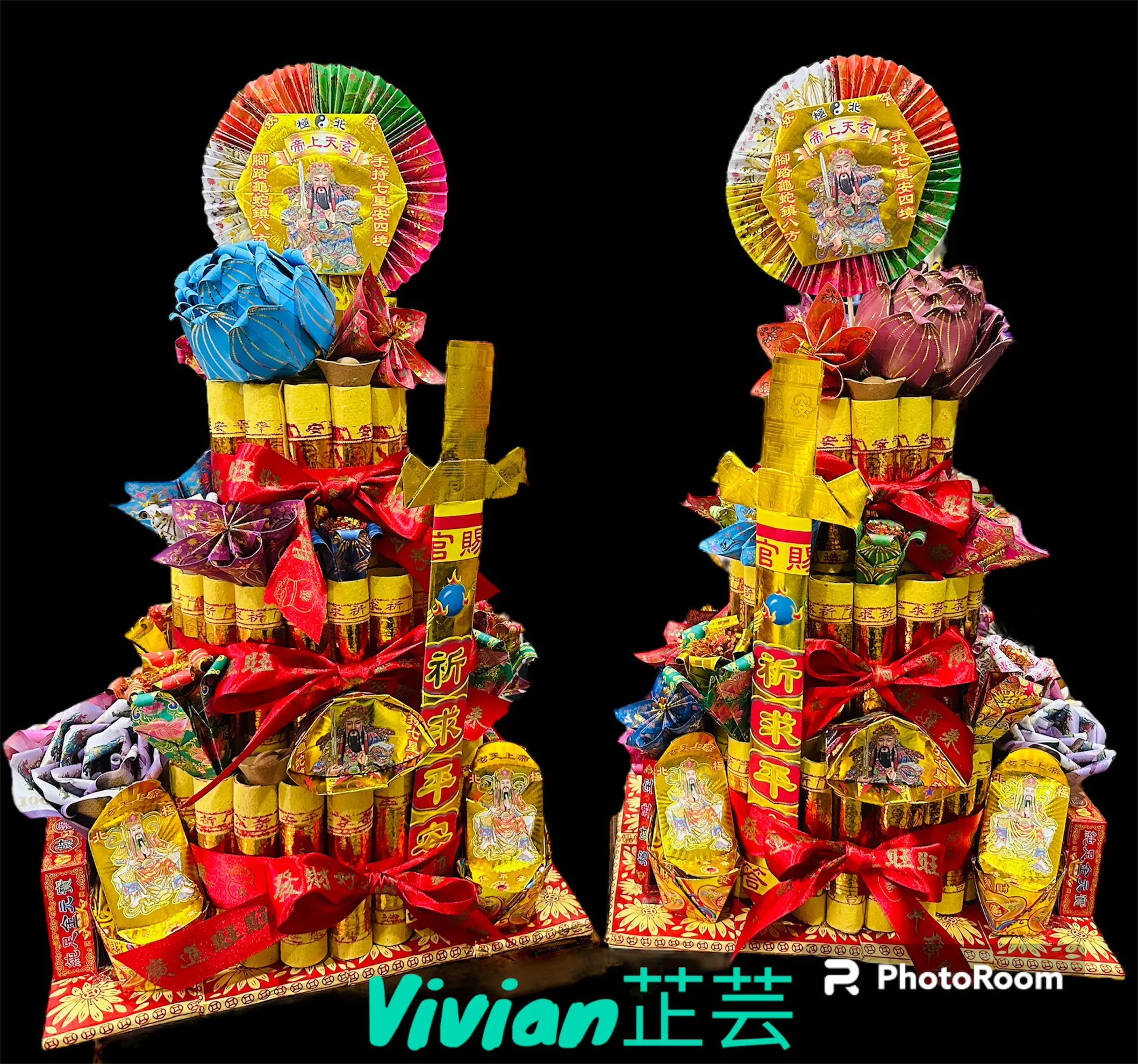 壽金蛋糕花