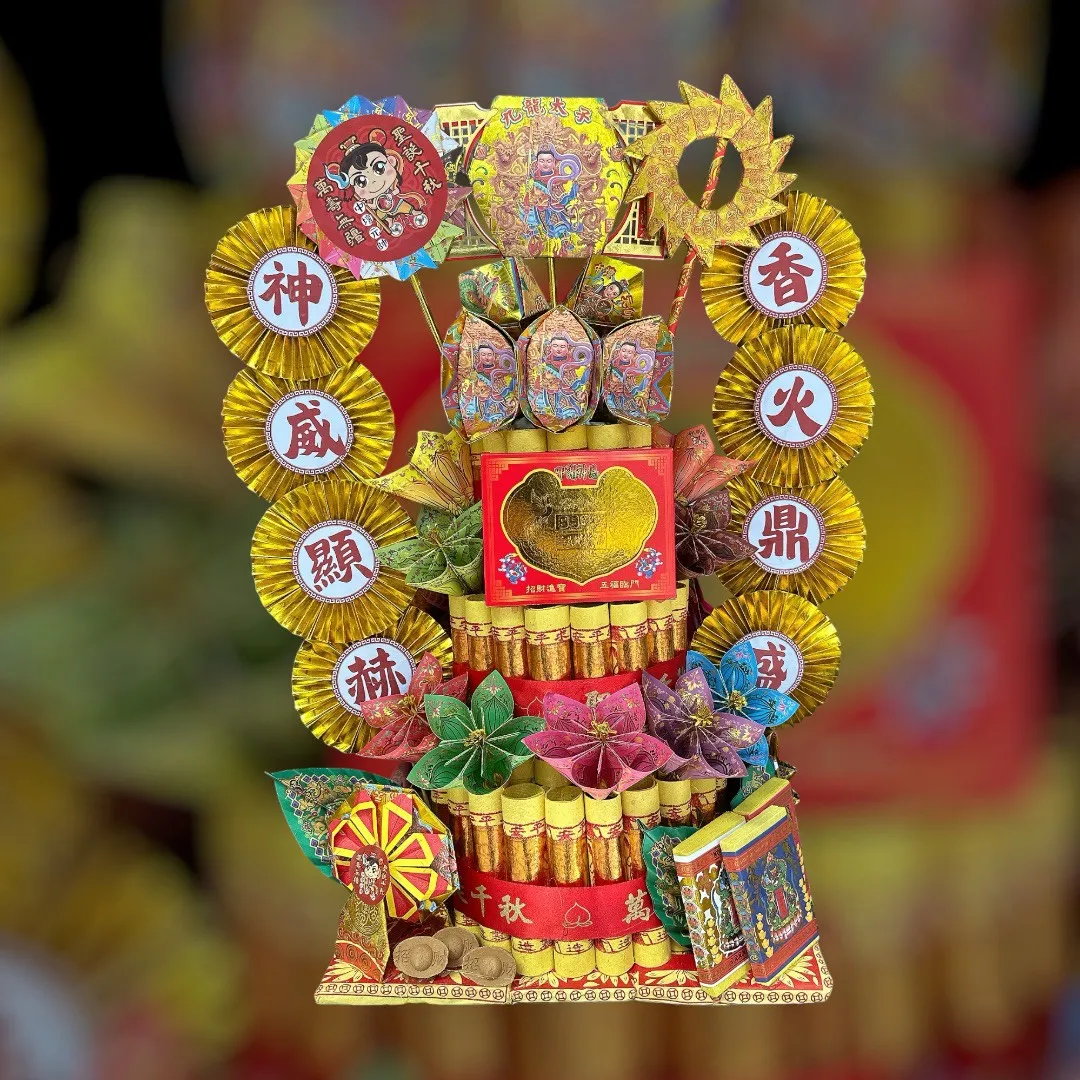 壽金蛋糕花