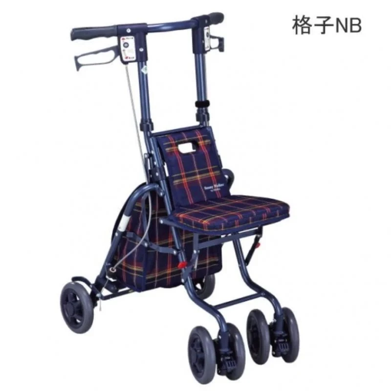 健康之星 助步車 | SHIMA AW SP (粉紅色/藍格色/桔花) | 門市可體驗 符合補助項目 助步車 最高補助3000元
